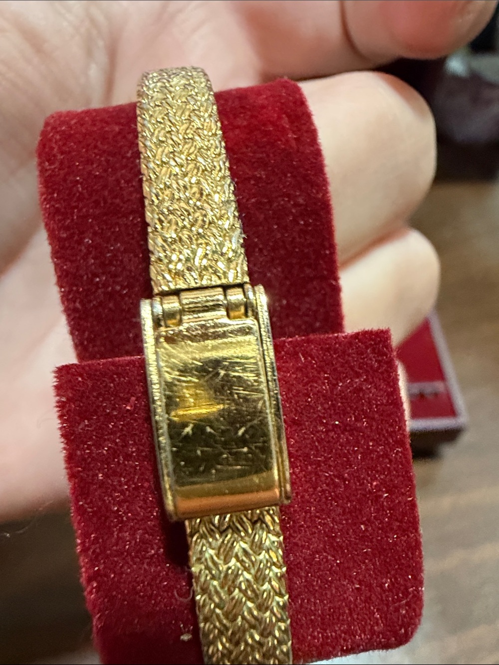 Gruen Women's Gold Bracelet Watch IN ORIGINAL BOX - Picture 4 of 8
